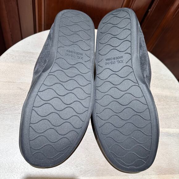 Wembley Mens Memory Foam Slippers Size 13 14 XXL Gray Indoor Outdoor Shoes New - Picture 13 of 13